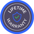 Logo de la garantie à vie Wayscral
